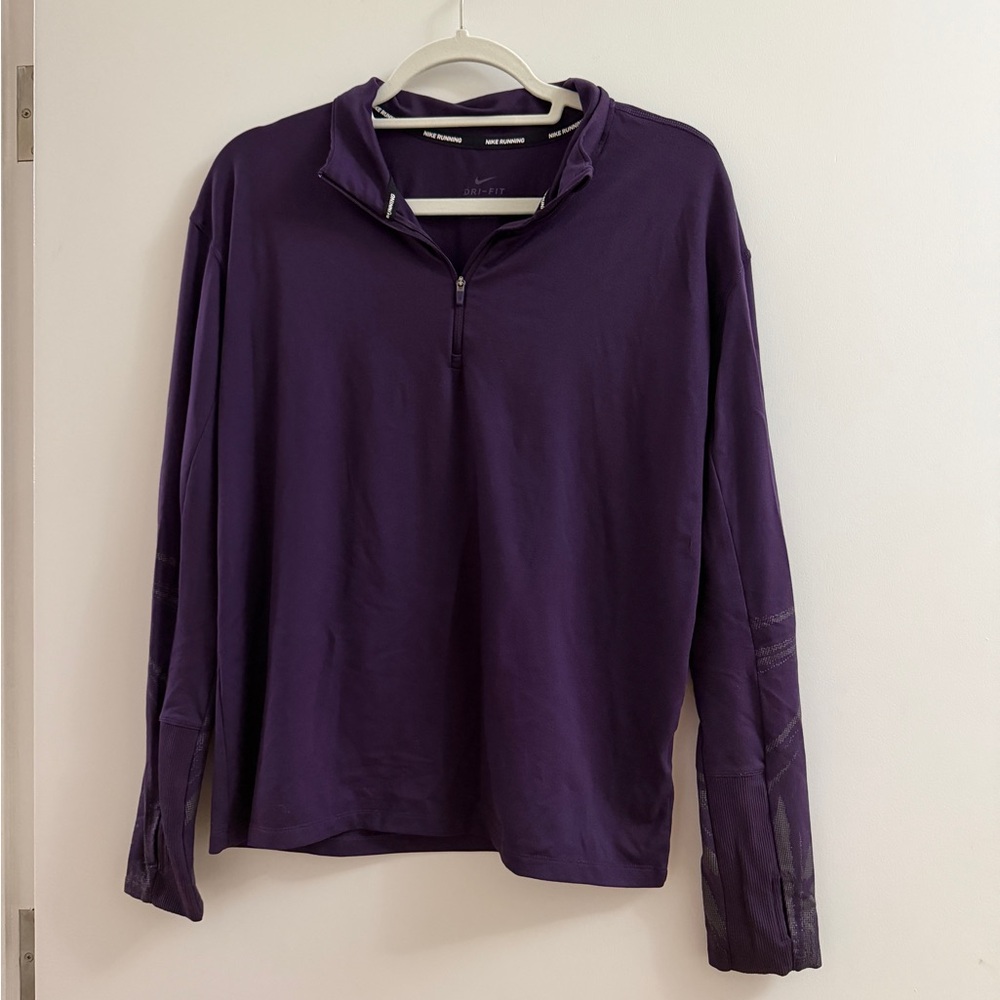 Nike zip up long sleeve